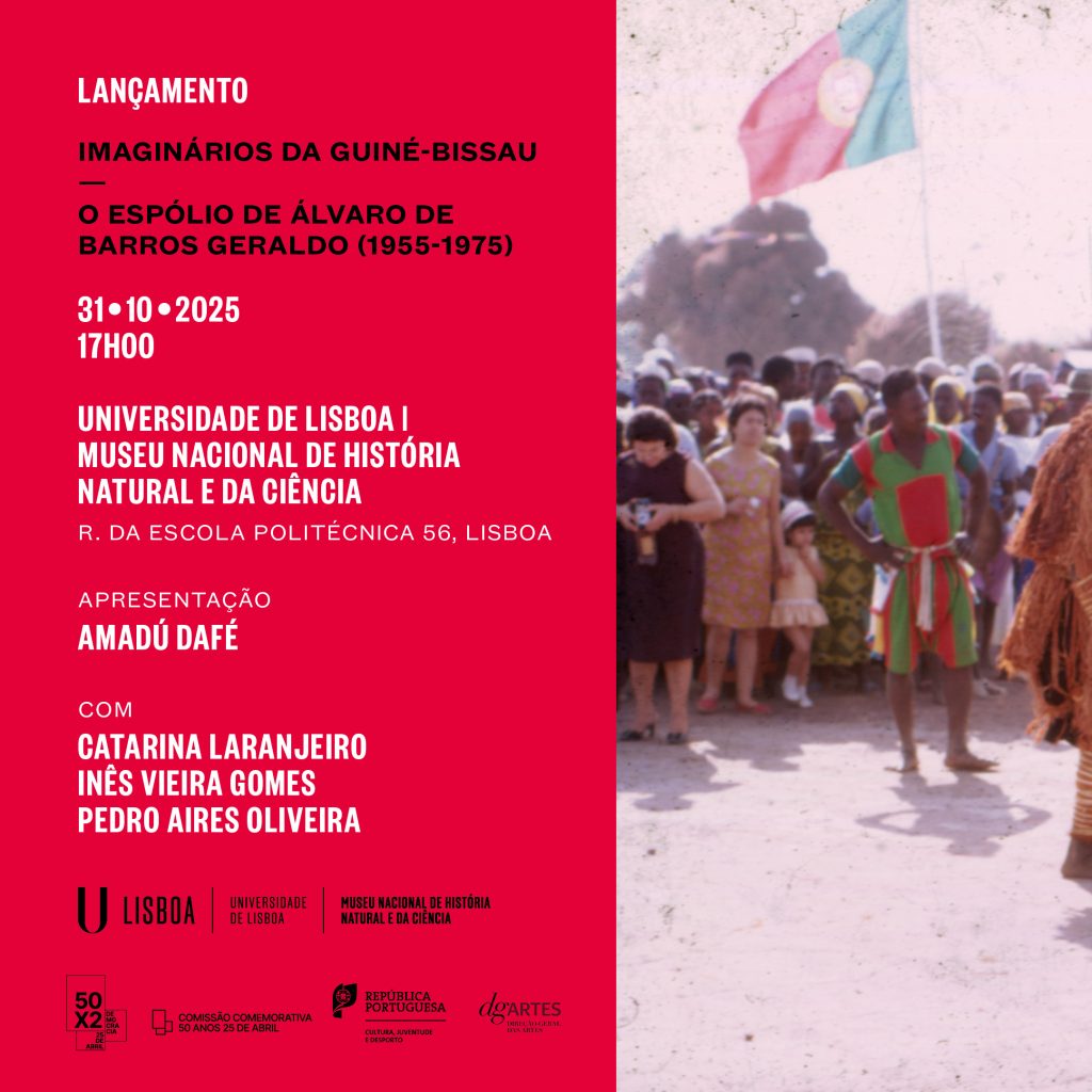 Lançamento do livro “Imaginários da Guiné-Bissau – o espólio de Álvaro de Barros Geraldo (1955–1975)”
