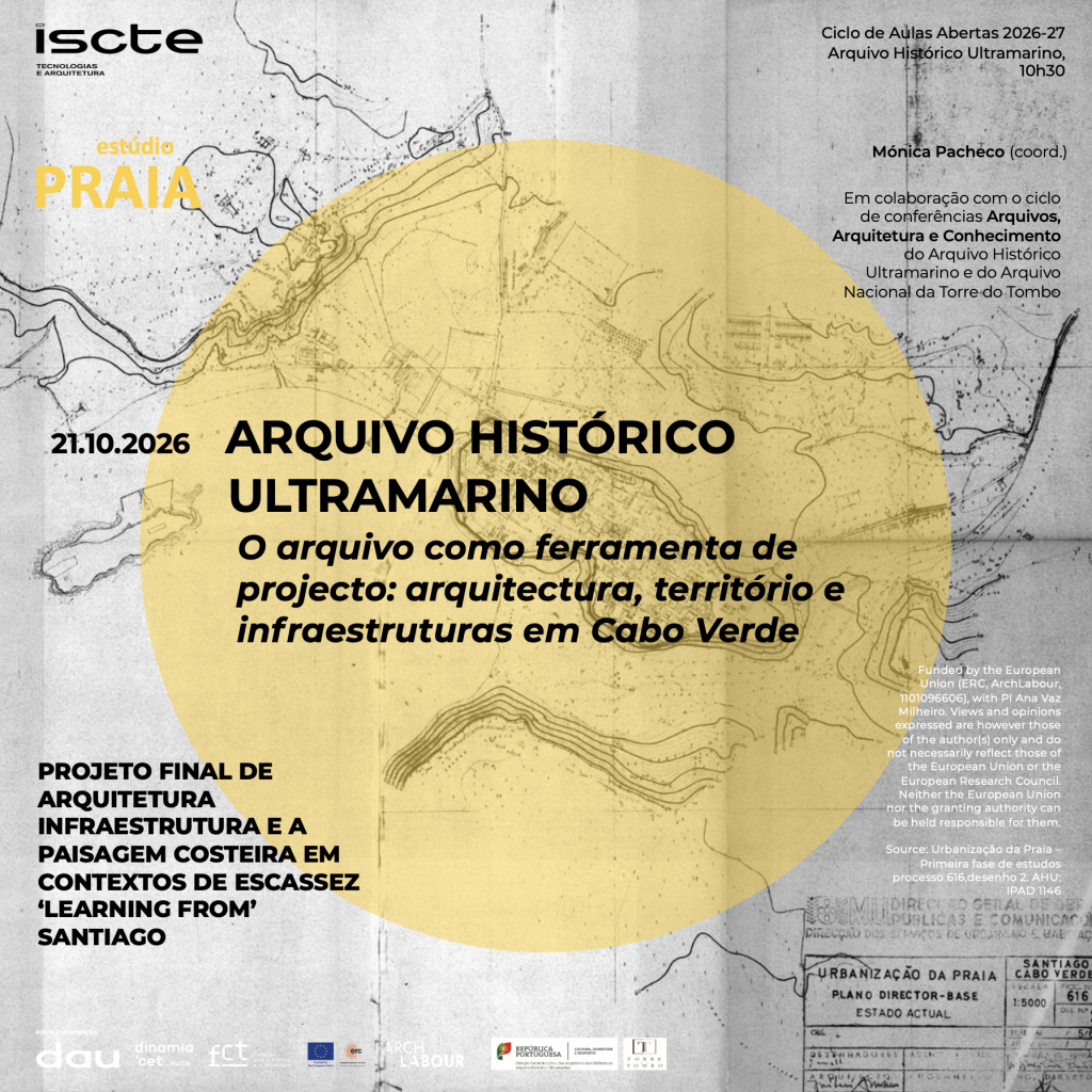 O arquivo como ferramenta de projecto: arquitectura, território e infraestruturas em Cabo Verde